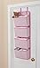 Delta Children Complete Nursery Organization 3-Piece Set, Barely Pink