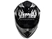 TMS Youth Kids Black Flame Dirt Bike Off-road Motocross Helmet Atv Mx (Large)