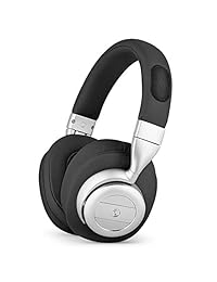 Böhm B76 Audio Bluetooth 4.0 auriculares   inalámbrico auriculares sobre la oreja, acolchada con tecnología de cancelación de ruido y Control de volumen   plegable Set es ideal para correr, TV, Video Gaming y más Negro
