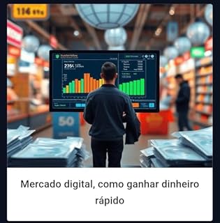 Livro Mercado digital : No mundo atual, onde a tecnologia e a internet dominam a vida cotidiana, o marketing digital se tornou uma ferramenta pra ganhar dinheiro.
