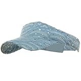 Glitter Visor-Lt Blue