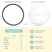 Silicone Lid Cover for Inner Pot 6 Quart - Fits Instant Pot DUO60 LUX60 Ultra (6 Quart, Bundle (Lid + Seal Ring))