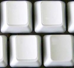 Online-Welcome Blank Keyboard Stickers Non