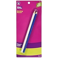 Dritz Sew 101 27506 Water Soluble Marking Pencil, Light Blue & White