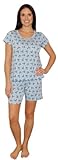 bSoft Women's Sleepwear Bamboo Jersey Short Sleeve Shorts Pajama PJ Sets