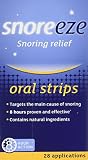 Snoreeze Oral Strips Sachets Pack of 28
