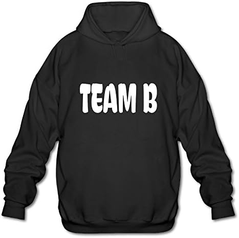 Team Blong Sleeve For Men Custom Hoodie SweatshirtsizeKey1Black