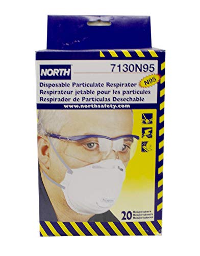CPR Savers & First Aid Supply N95 Particulate Respirator Masks (Flat Fold, Box of 20), Exp. 2022