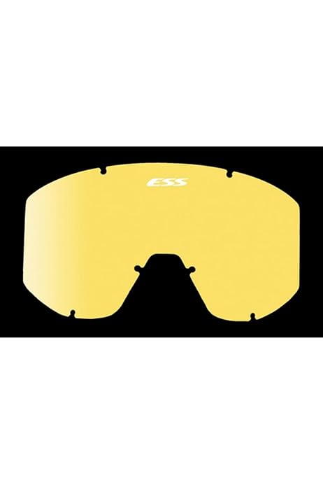 ESS Crossblade Eyeshield - Occhiali Protettivi Con Lenti Antiappannamento, Nero/Grigio