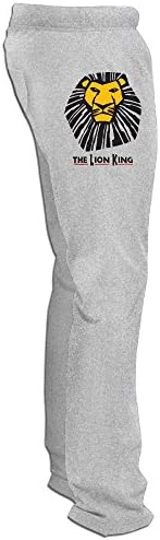 Luckva Mens The Lion King Musical Outdoor Sports Running Pants
