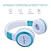 Girls Wireless Headphones,Over Ear Wireless Bluetooth Headset,Hi-fi Stereo Foldable Earphone with Microphone Hands Free Calling 3.5mm Jack for Smartphone Tablet PC,Headphones for Kids Teenager Adults