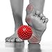 Moon Glory Massage Ball - Physical Therapy Equipment - Spiky for Deep Tissue Foot, Back, Plantar Fasciitis & All Over Body Deep Tissue Muscle Therapy