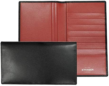 Amazon Co Jp エッティンガー Ettinger 長財布 メンズ 長札 小銭入れナシ ロイヤルコレクション バイカラー St806ajr Red ブラック レッド 並行輸入品 服 ファッション小物
