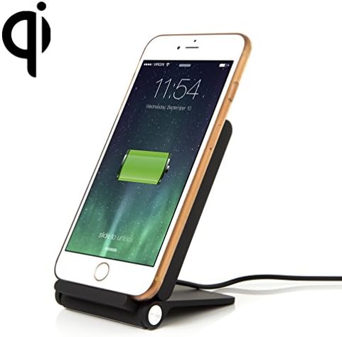 iTus 3-Coils Folding Qi Wireless Charger Dock Wireless Charging Pad Stand for Samsung Galaxy Note 4, S5, S6, S6 Edge Nexus 5, Nexus 7 and All Qi-Enabled Devices