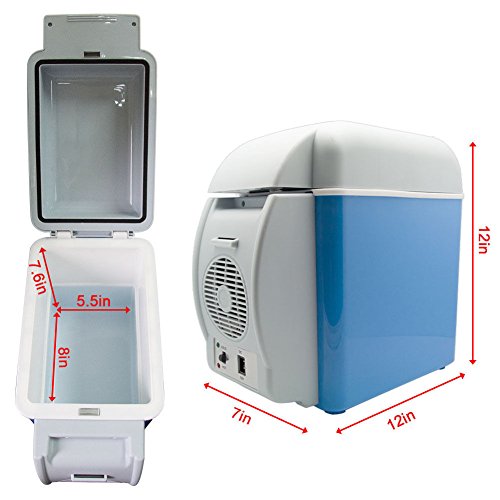 EXCOUP 7.5L Plug in Cooler and Warmer Electric Portable Travel Foods