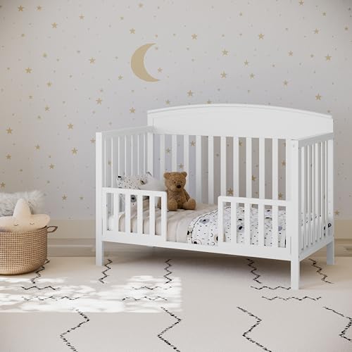Graco Benton 5-in-1 Convertible Crib (White) – GREENGUARD Gold