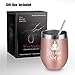 Let That Shit Go - Motivational Yoga Gifts for Women - Funny Birthday, Divorce, Valentines Day Gifts for Her, Yoga Lover, Teacher, Instructor, Wife, Mom, Yogi Friends, Coworkers - LEADO Wine Tumbler