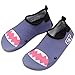 CIOR Kids Skin Barefoot Shoes Quick-Dry Water Shoes Mutifunctional Aqua Socks For Beach Pool Surf Shoes,ct1606,Grey,30.31