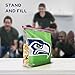 Ziploc Slider Storage Gallon Bag, Great for grab-and-go snacking, tailgating or homegating, 20 Count- NFL Seattle Seahawks