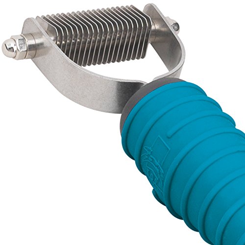 Master Grooming Tools Stripping Tools â€” Contoured Stripping Tools for Dog Grooming - 20-Blade Style, 6Â½"
