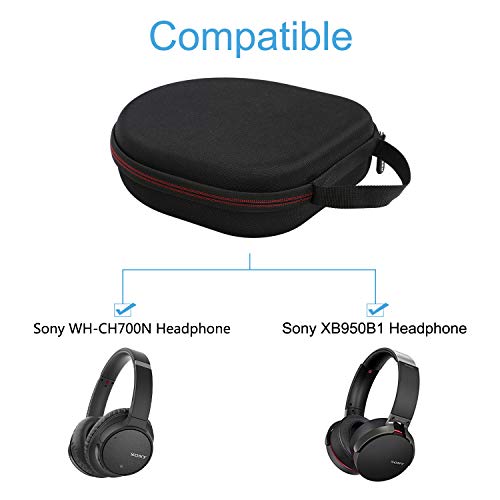 LTGEM Headphones Case for Sony WHCH700N/WHCH710N and Sony XB950B1