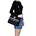 Crossbody Bags for Women,ZYSUN Casual Messenger Purses and Handbags Shoulder Bag (Black-B)