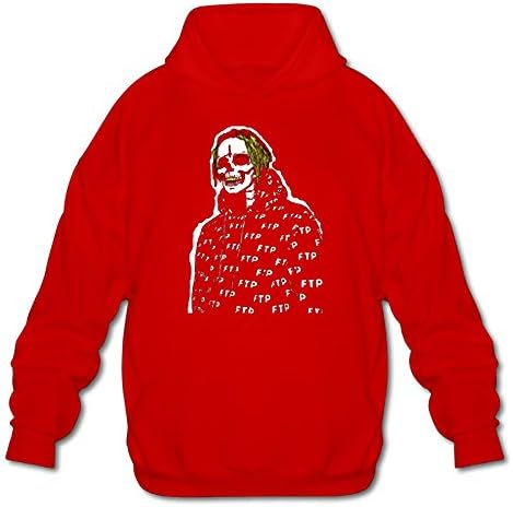 Men's Undead scrim $UICIDEBOY$ T Shirt Sweatshirt Quick-Drying Sports Activities Hoodie Sweater Red XL