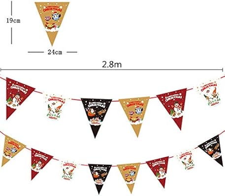 Taotaosdj Christmas Ornament Sale 1 Pc Cartoon Hanging Banner