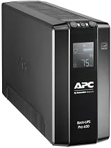 APC Back-UPS Pro BR650MI UPS 650VA 6 IEC Outlets LCD AVR Dataline
