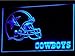 Dallas Cowboys Helmet Nr Bar Neon Light Sign