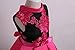 ZaH Baby Girl Dress Party Wedding Flower Dresses Christmas Gowns(Hot Pink,7-8Y)