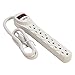 Tripp Lite 6 Outlet Surge Protector Power Strip 2ft Cord & $2,500 INSURANCE (TLP602)