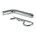 CURT 21400 Trailer Hitch Pin & Clip, 1/2-Inch Diameter, Fits 1-1/4-Inch Receiver, Clear ZINC