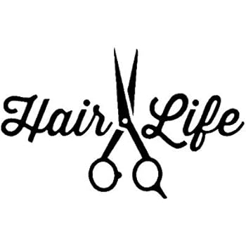 Amazon Com Ez Stik Hairstylist Life Style 6 Sticker Decal Barber