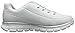 Skechers Sport Women's Elite Class Fashion Sneaker, White/Silver, 11 XW US