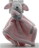 Bunny Security Blanket (Pink & Gray)