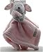 Bunny Security Blanket (Pink & Gray)