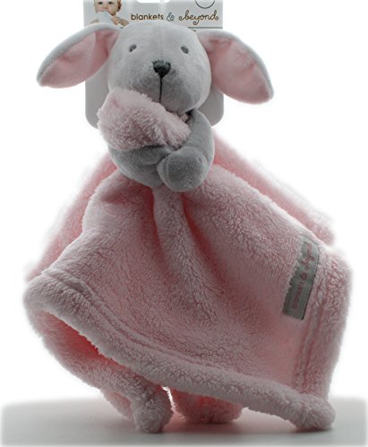 Bunny Security Blanket (Pink & Gray)