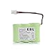 EBL Rechargeable NiCD Cordless Telephone Battery Replacement Pack for 2/3AA 600mAh 3.6V BT-17333 BT-27333