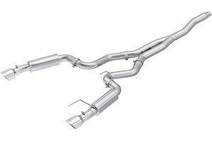MBRP S7275409 3" Cat Back, Dual Split Rear, Race Version Exhaust System with 4.5" Tips (T409)