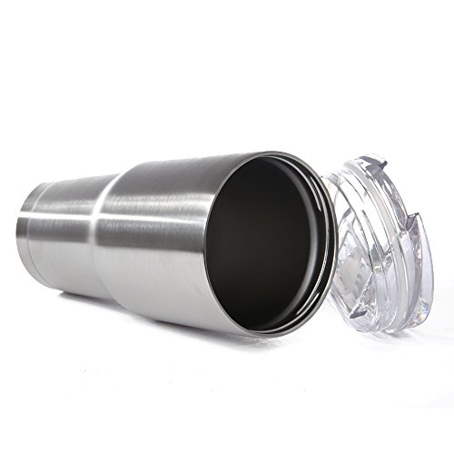 Greatness Line 30 oz. Stainless Steel Tumbler with Screw in Lid Spill