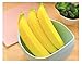 Cafurty Big Capacity Banana Shape Purse Pen Bag Pencil Case Cute Silicone Bag Coin Bag Key Pouch - Yellow