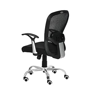 Da URBAN® Signature Mid-Back Revolving Mesh Ergonomic Chair for Home & Office with Tilt Lock Mechanism, Armrest & High…