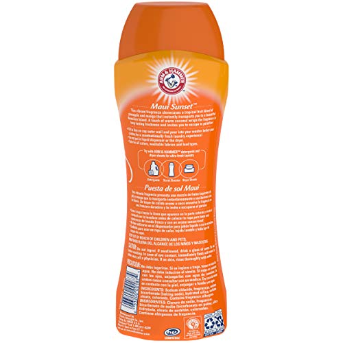 Arm & Hammer Clean Scentsations in-wash Scent Booster - Maui Sunset, 24 Oz, 4 Count