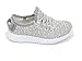 EASY21 Boy's and Girls' EASY33F Breathable Fashion Sneakers Casual Slip-on Loafers Running Shoes (Toddler),Grey,Size 9