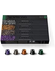 Nespresso Capsules OriginalLine, Ispirazione Variety Pack, Medium & Dark Roast Espresso Coffee, 50 Count Espresso Coffee Pods, Brews 1.35 Ounce