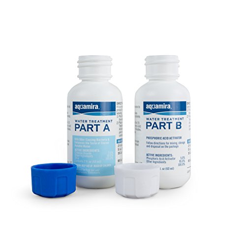 Aquamira Chlorine Dioxide Water Treatment Two Part Liquid 2 oz