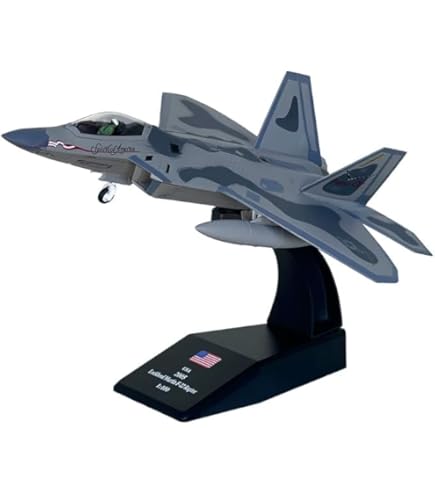 Amazon.com: USAF F-22 Raptor 1/100 Diecast Aircraft Model