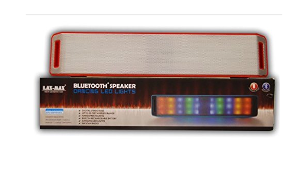 lax max new generation bluetooth torch speaker