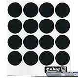 Cohas Chalkboard Labels for Libbey 4.5 Ounce Glass Spice Jars includes Liquid Chalk Marker and 48 Labels, Fine Tip, Silver Marker